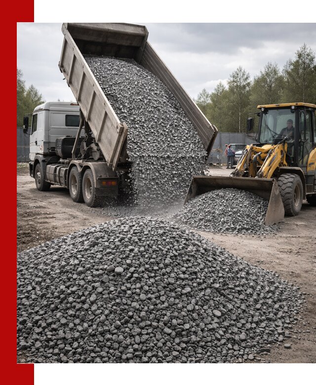 Доставка и продажа щебня гранитного в Сарове