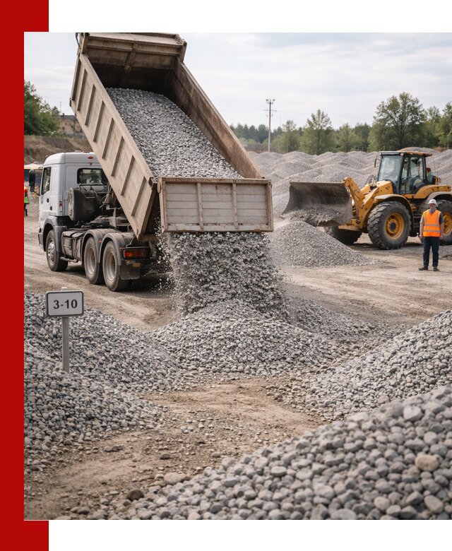 Гранитный щебень фракции 3–10: доставка и продажа в Сарове