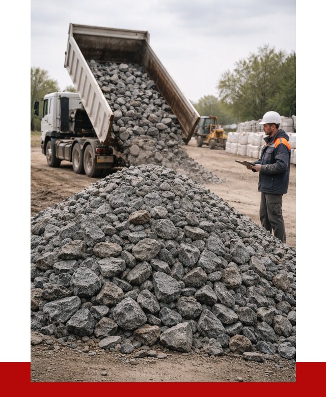 Гранитный щебень фракция 100-200 в Сарове от 4374 р. ПРОНЕРУДСро