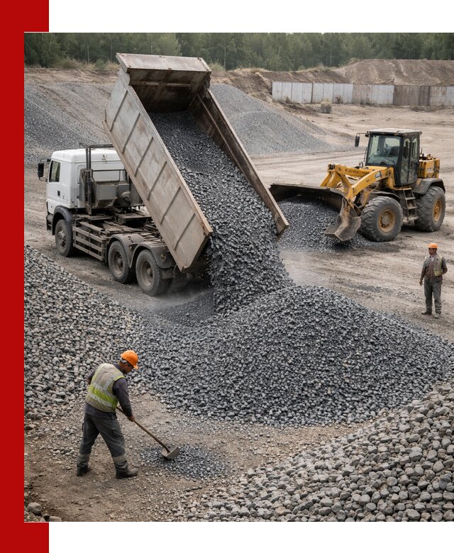 Щебень габбро-диабаз фр. 5-20 с доставкой в Сарове