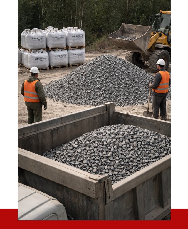 Щебень габбро диабаз 20-40 в Сарове от 3541 руб. | ПРОНЕРУДСро