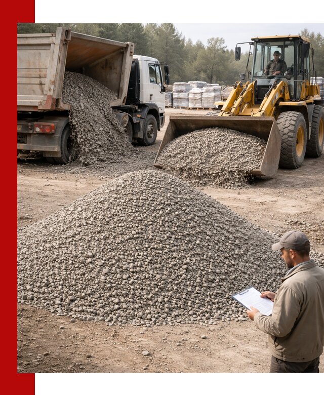 Гравийный щебень фракция 5–10 с доставкой в Сарове