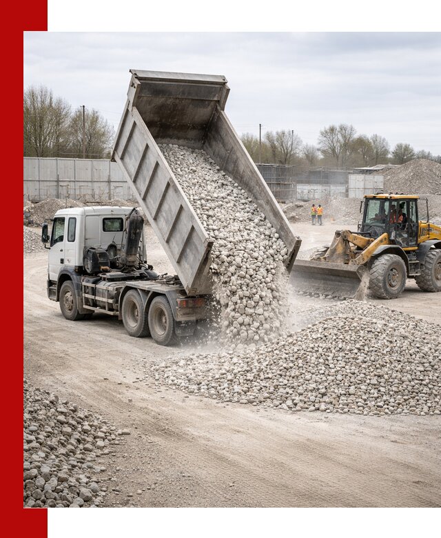 Доставка и продажа известнякового щебня в Сарове