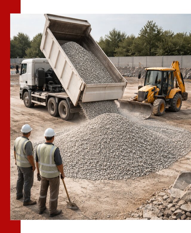 Купить известняковый щебень фракции 5–10 мм с доставкой в Сарове