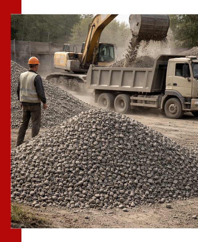 Шлаковый щебень фракция 5-20 с доставкой в Сарове