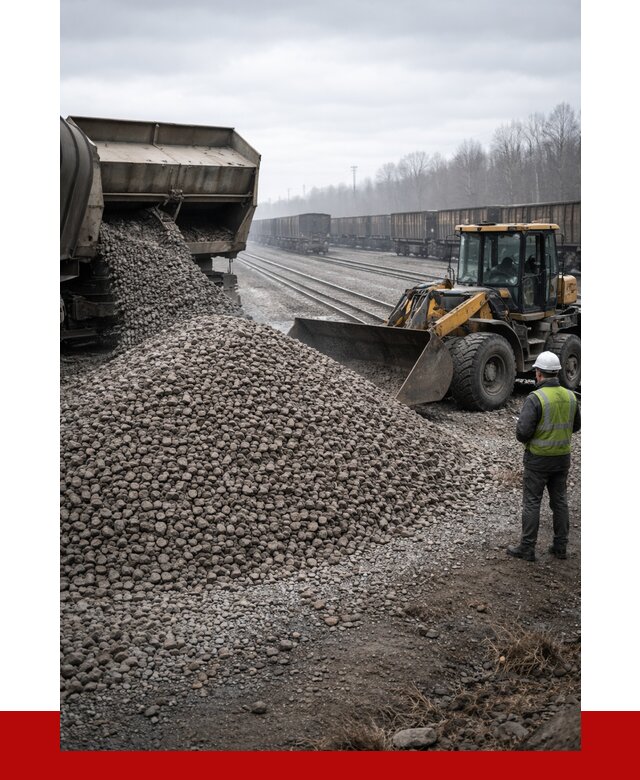 Купить железнодорожный щебень в Сарове от 2916 р. | ПРОНЕРУДСро