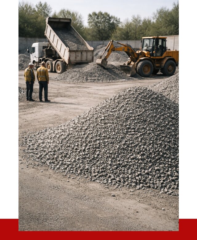 Вторичный щебень фр. 5-20 в Сарове от 1666 р. - ПРОНЕРУДСро