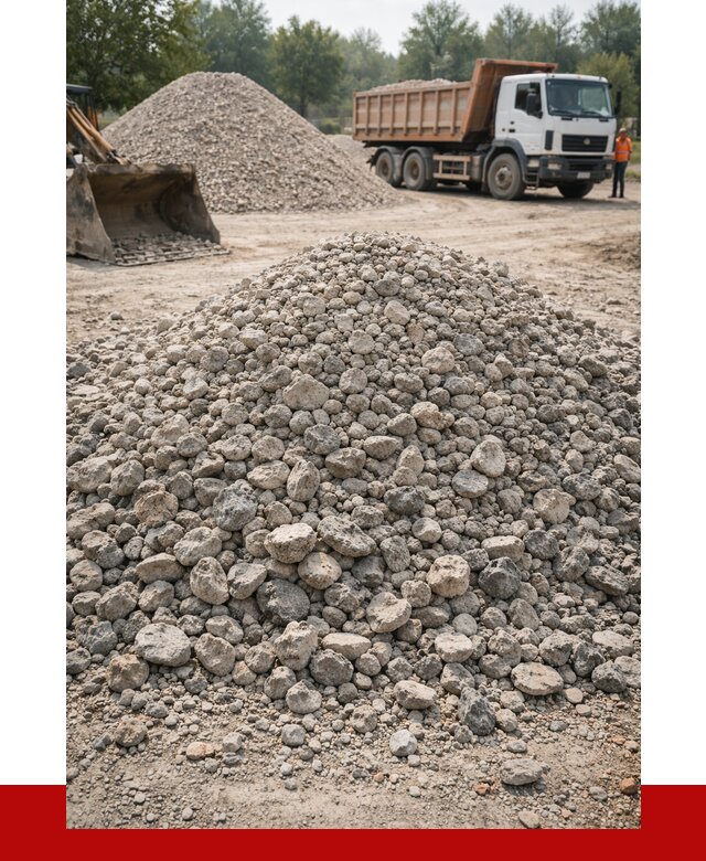 Вторичный щебень фракция 20-40 в Сарове от 2291 р ПРОНЕРУДСро