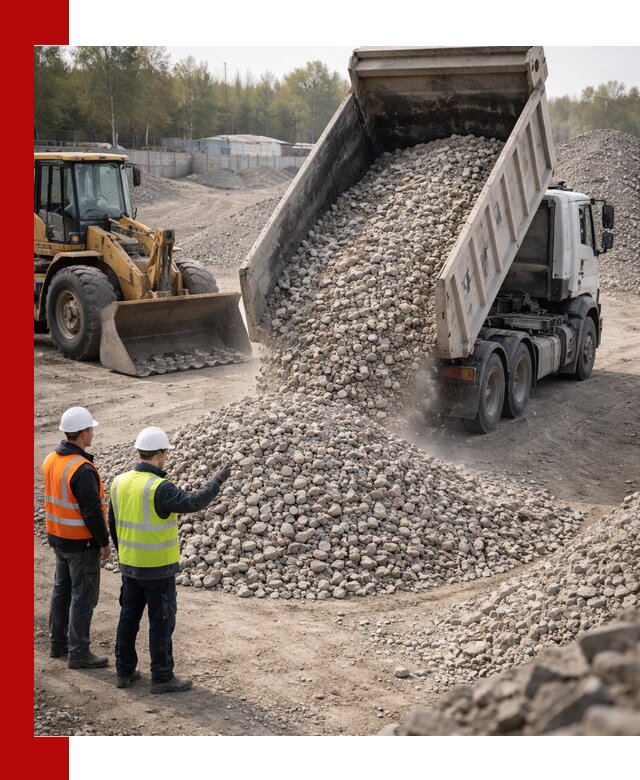 Вторичный щебень фракция 40–70 доставка в Сарове