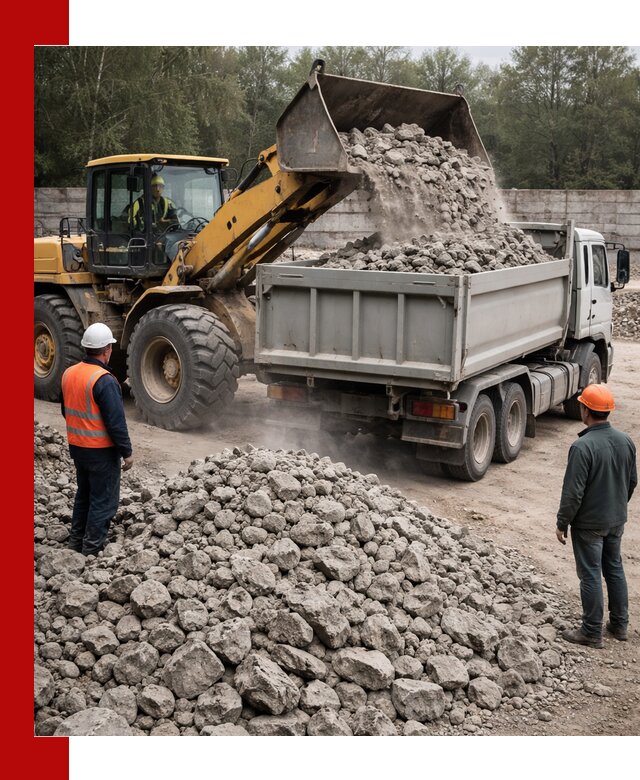 Вторичный щебень фракция 70–150 в Сарове с доставкой