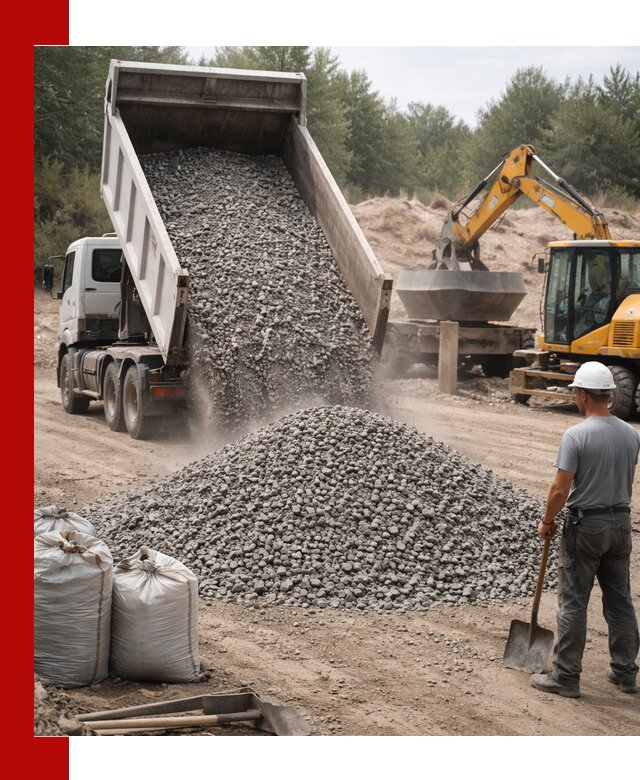 Доставка и продажа бетонного щебня в Сарове