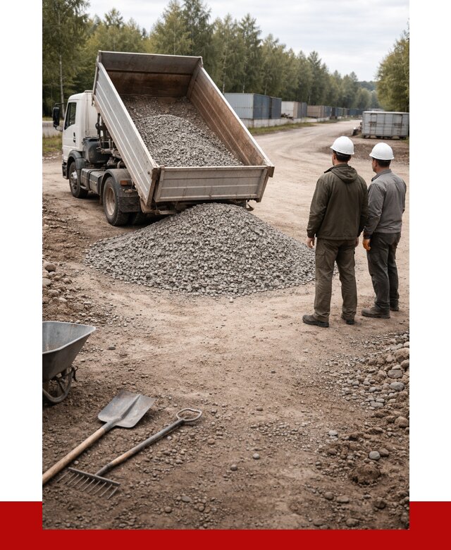 Бетонный щебень фракция 5-20 в Сарове от 3333 р., ПРОНЕРУДСро