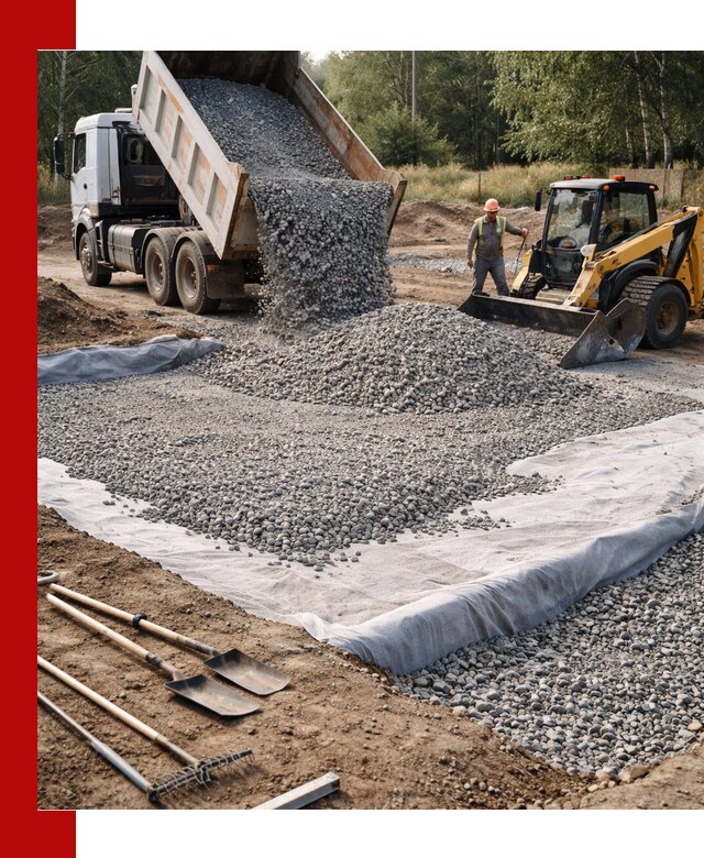 Щебень для фундамента с доставкой в Сарове