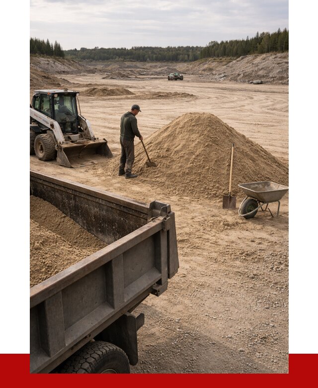 Карьерный песок среднезернистый в Сарове, от 2291 р. ПРОНЕРУДСро