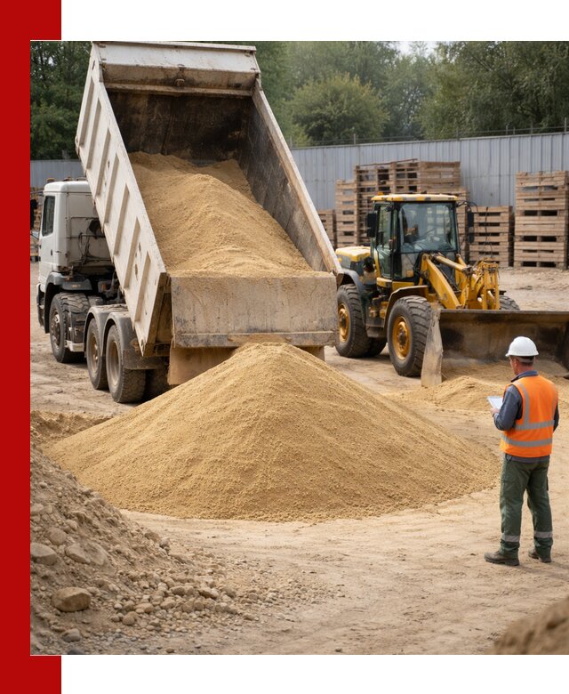 Доставка карьерного мелкозернистого песка в Сарове