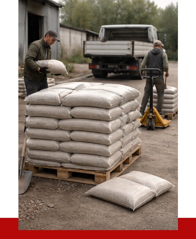 Речной песок в мешках в Сарове от 4374 р. | ПРОНЕРУДСро