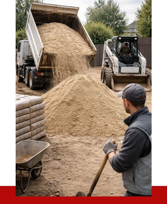 Мытый речной песок с доставкой в Сарове от 1510 р. | ПРОНЕРУДСро