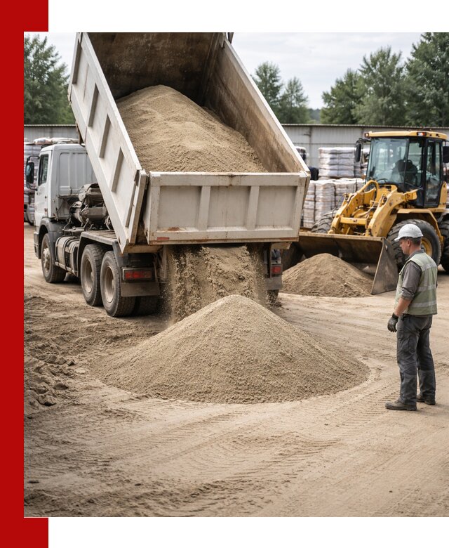 Поставка и доставка песка для бетона в Сарове