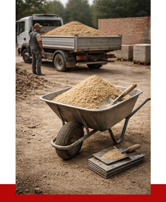 Песок для кладки в Сарове с доставкой от 2291 р. | ПРОНЕРУДСро