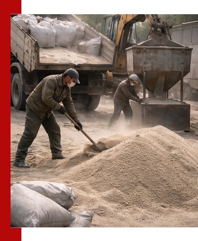 Кварцевый песок для пескоструя в Сарове — доставка и качество