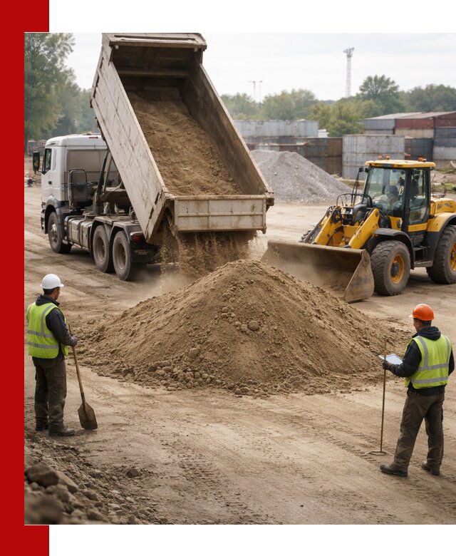 Доставка и продажа пескогрунта оптом и в розницу в Сарове