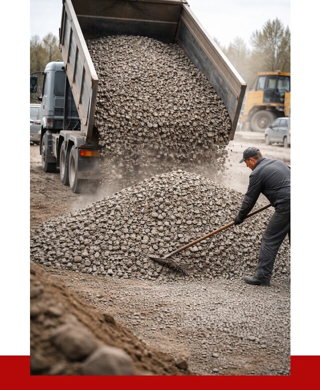 Гравий фракция 20-40 в Сарове от 2604 р. доставка | ПРОНЕРУДСро