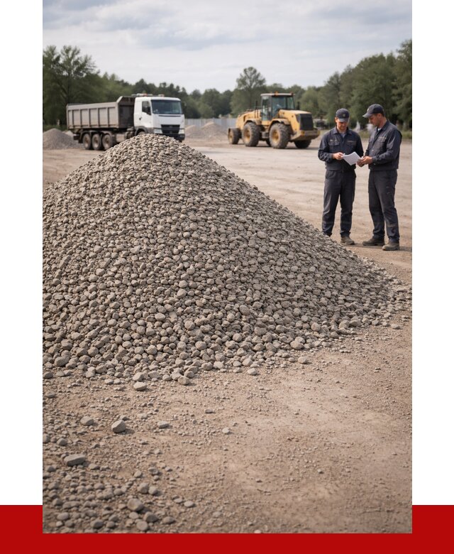 Купить гравий фракция 40-70 в Сарове от 1250 р. | ПРОНЕРУДСро