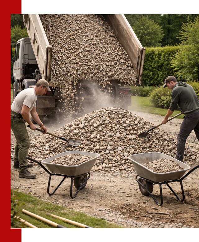 Доставка и продажа декоративной гальки в Сарове