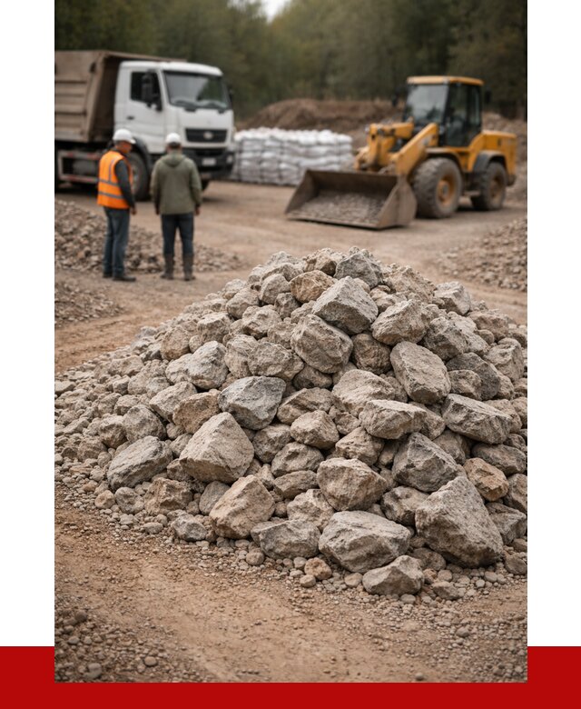 Купить бутовый камень с доставкой в Сарове от 2395 р. | ПРОНЕРУДСро