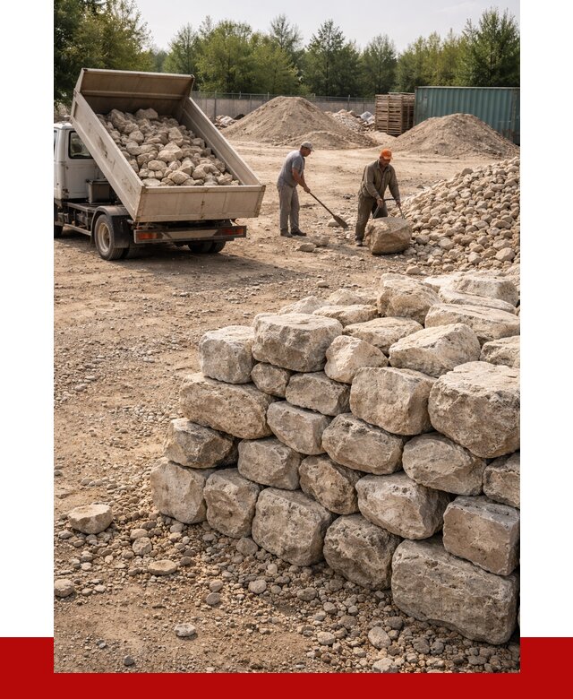 Бутовый камень известняковый в Сарове от 4374 р. | ПРОНЕРУДСро