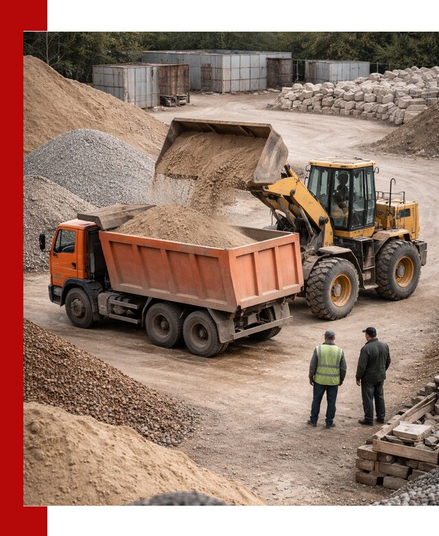 Доставка сыпучих смесей и смесей для стройки в Сарове