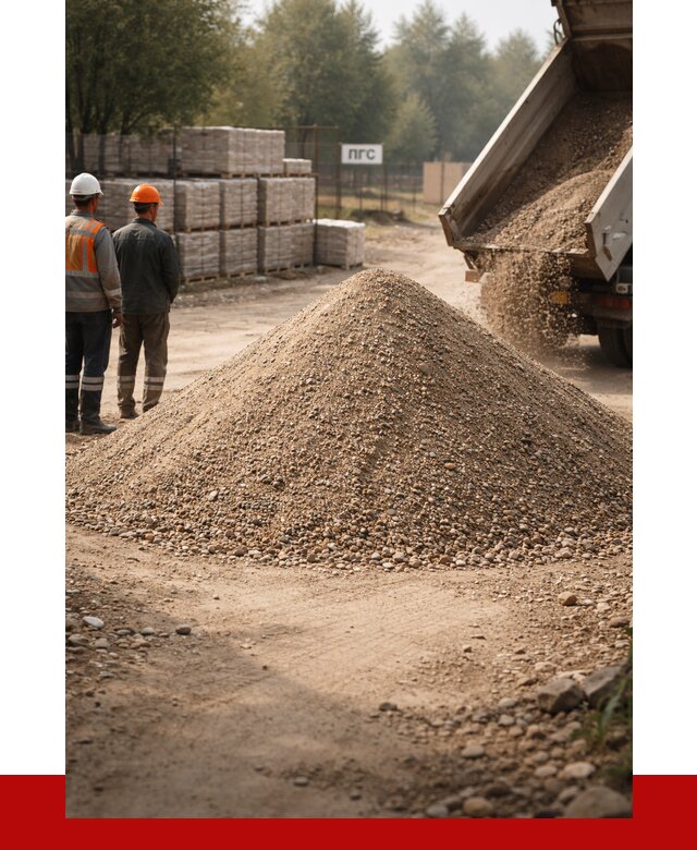 ПГС С1 с доставкой в Сарове от 2916 р. за куб | ПРОНЕРУДСро