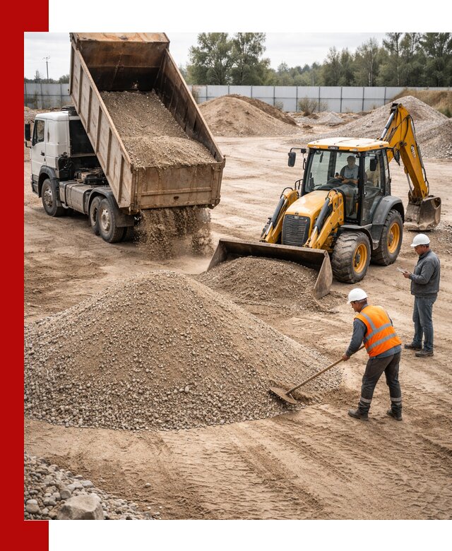 Поставка и доставка ПГС С4 в мешках и самосвалах в Сарове