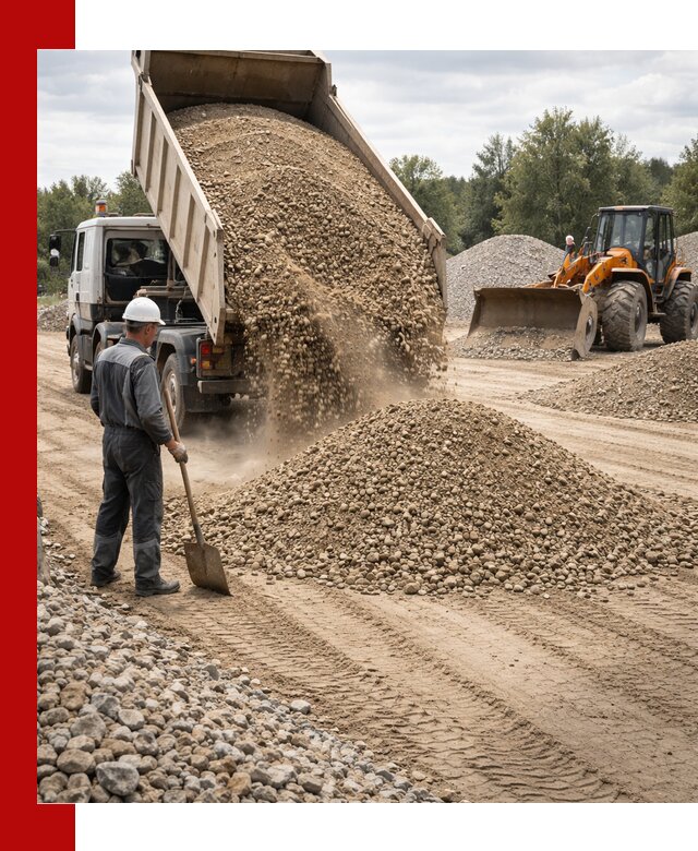 Доставка щпс С3 в Сарове самосвалами и бортовыми грузовиками