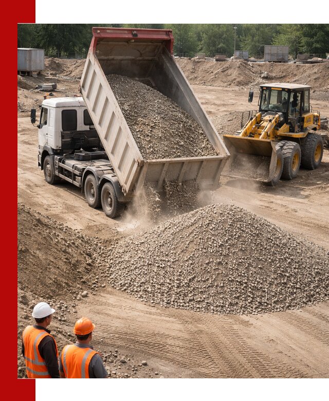 Щебень с песком (ЩГПС С2) с доставкой в Сарове