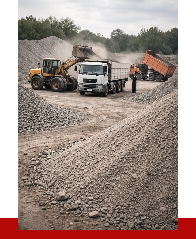 Отсев и крошка с доставкой в Сарове от 2500 р. | ПРОНЕРУДСро