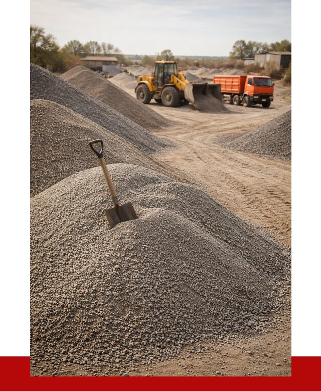 Гранитный отсев 0-5 в Сарове от 1250 р. с доставкой | ПРОНЕРУДСро