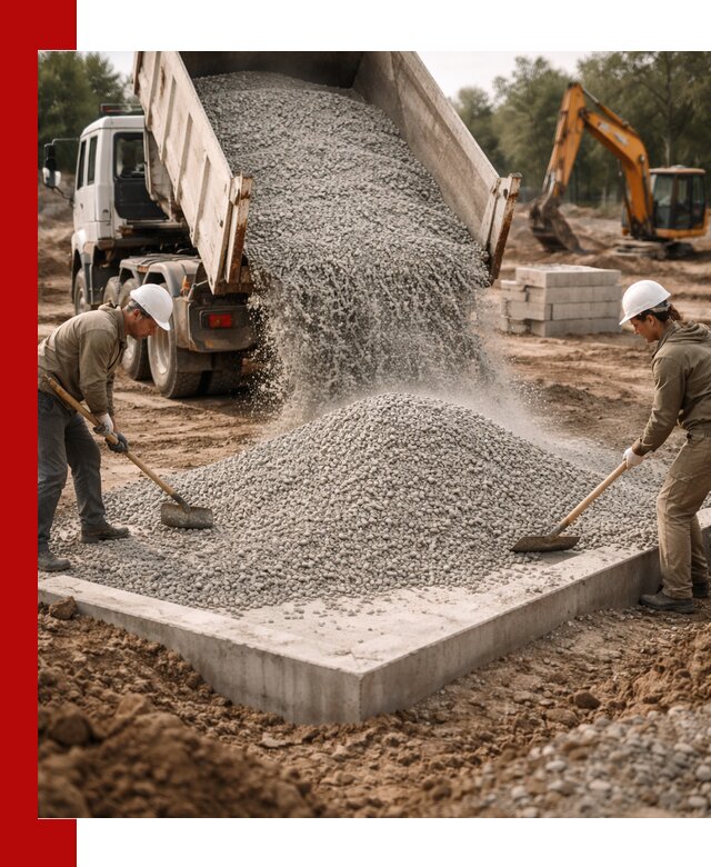 Доставка и продажа отсева для бетона в Сарове