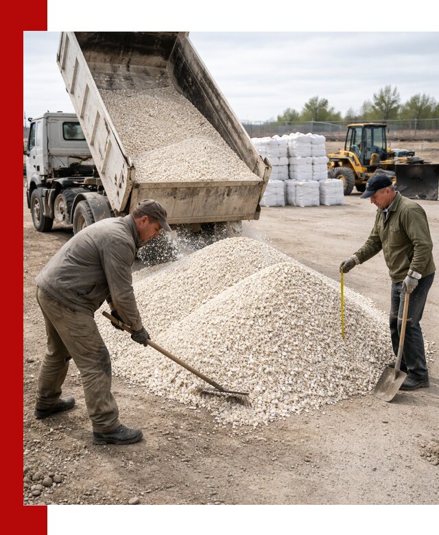 Мраморная крошка с доставкой и разгрузкой в Сарове