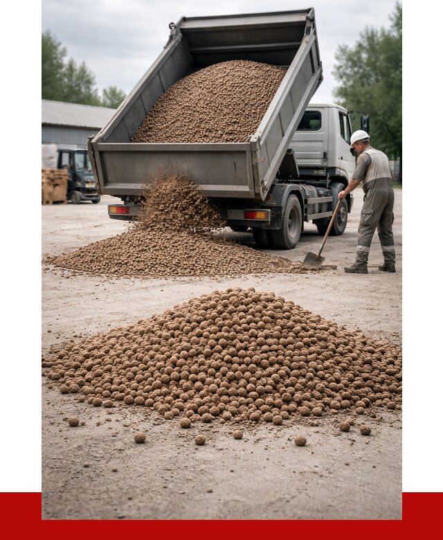 Керамзит с доставкой в Сарове от 4374 р. за м3 | ПРОНЕРУДСро