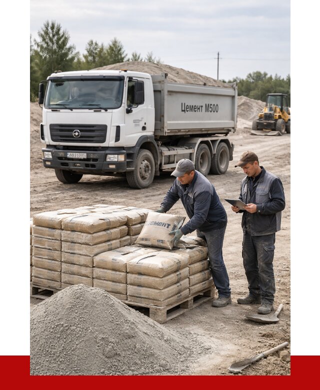 Купить цемент м500 с доставкой в Сарове от 5416 р. | ПРОНЕРУДСро