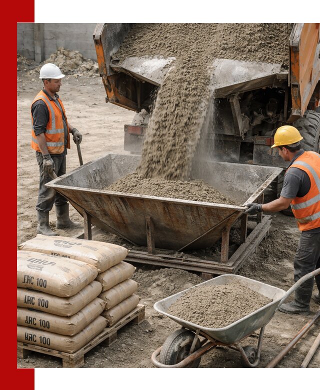 Доставка цементно-песчаной смеси М100 в Сарове