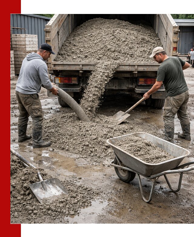 Цементно-песчаная смесь М150 доставка в Сарове