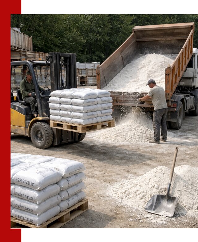 Доставка строительной извести оптом и в розницу в Сарове