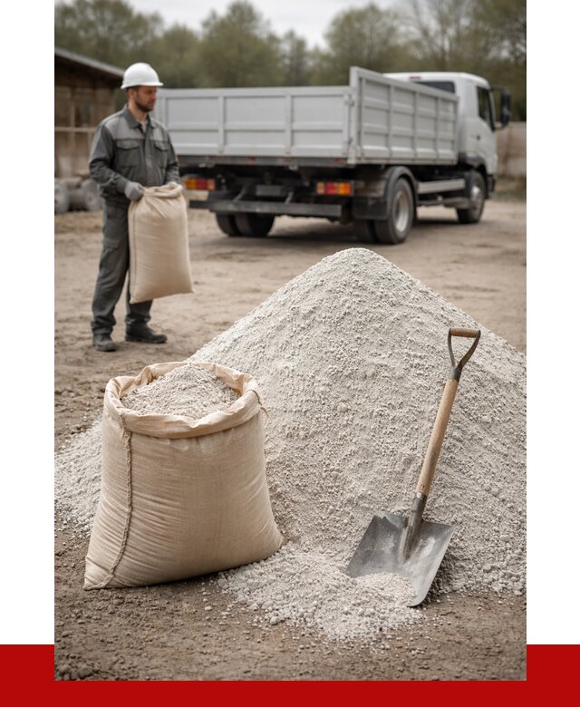 Купить доломитовая мука в Сарове от 4687 р. за куб | ПРОНЕРУДСро