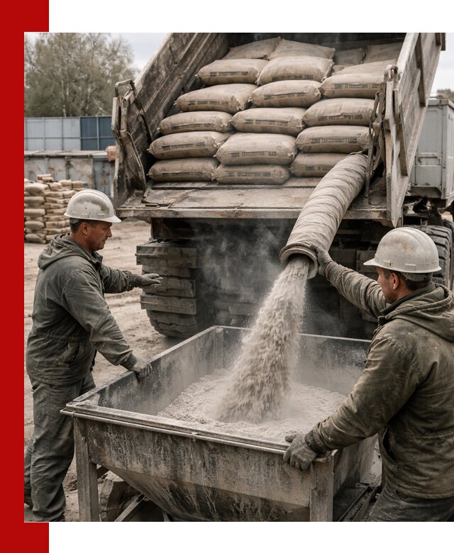 Доставка цемента М400 в Сарове оптом и в розницу