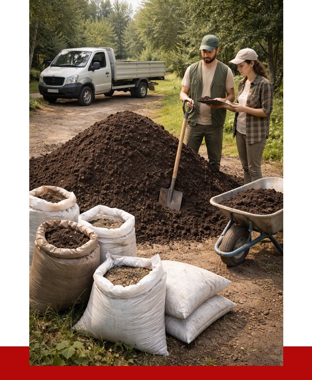 Купить грунт с доставкой в Сарове от 4687 р. за м3 | ПРОНЕРУДСро