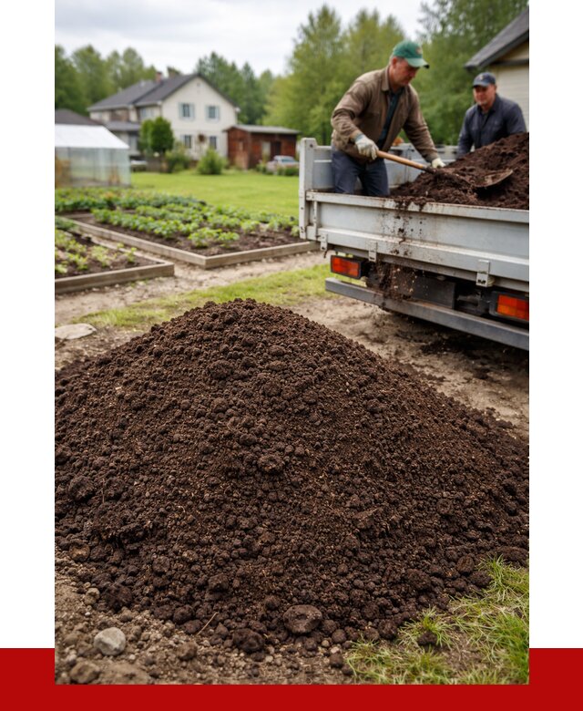 Плодородный грунт в Сарове с доставкой от 4374 р. | ПРОНЕРУДСро