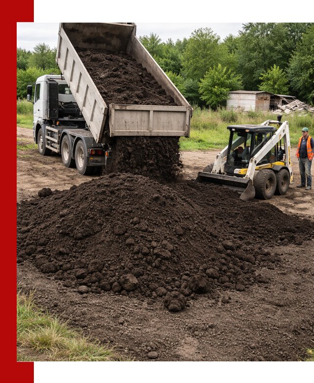 Поставка плодородной земли с доставкой самосвалом в Сарове