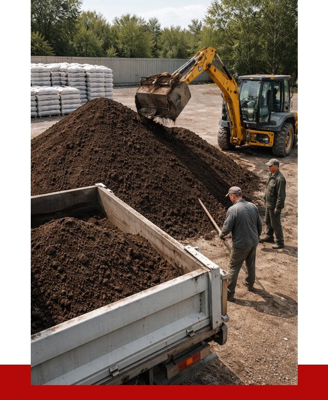 Растительный грунт с доставкой в Сарове от 3333 р. | ПРОНЕРУДСро